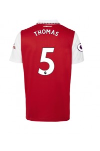Arsenal Thomas Partey #5 Voetbaltruitje Thuis tenue 2022-23 Korte Mouw